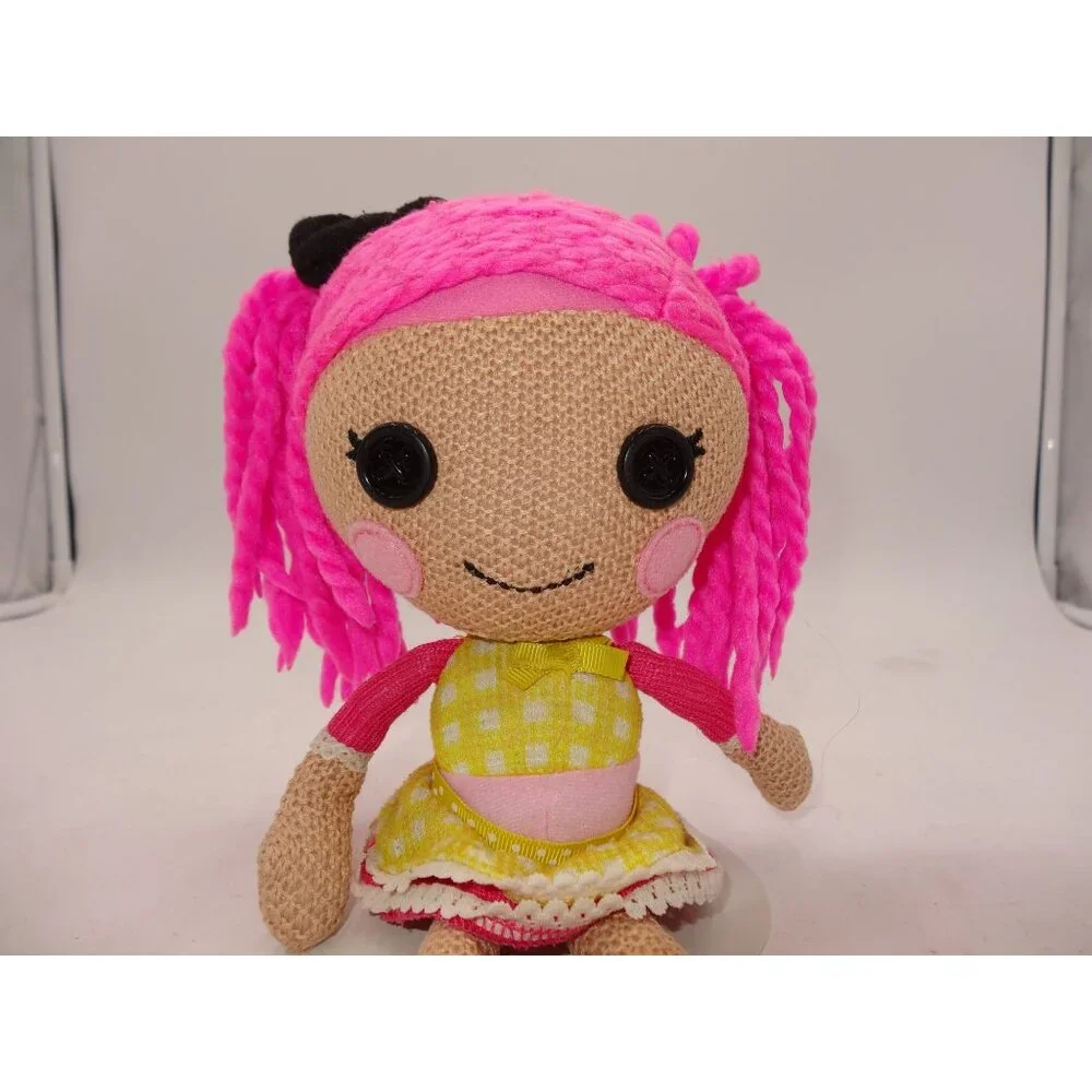 Lalaloopsy Crumbs Sugar Cookie super silly party Crocheted soft body doll‎